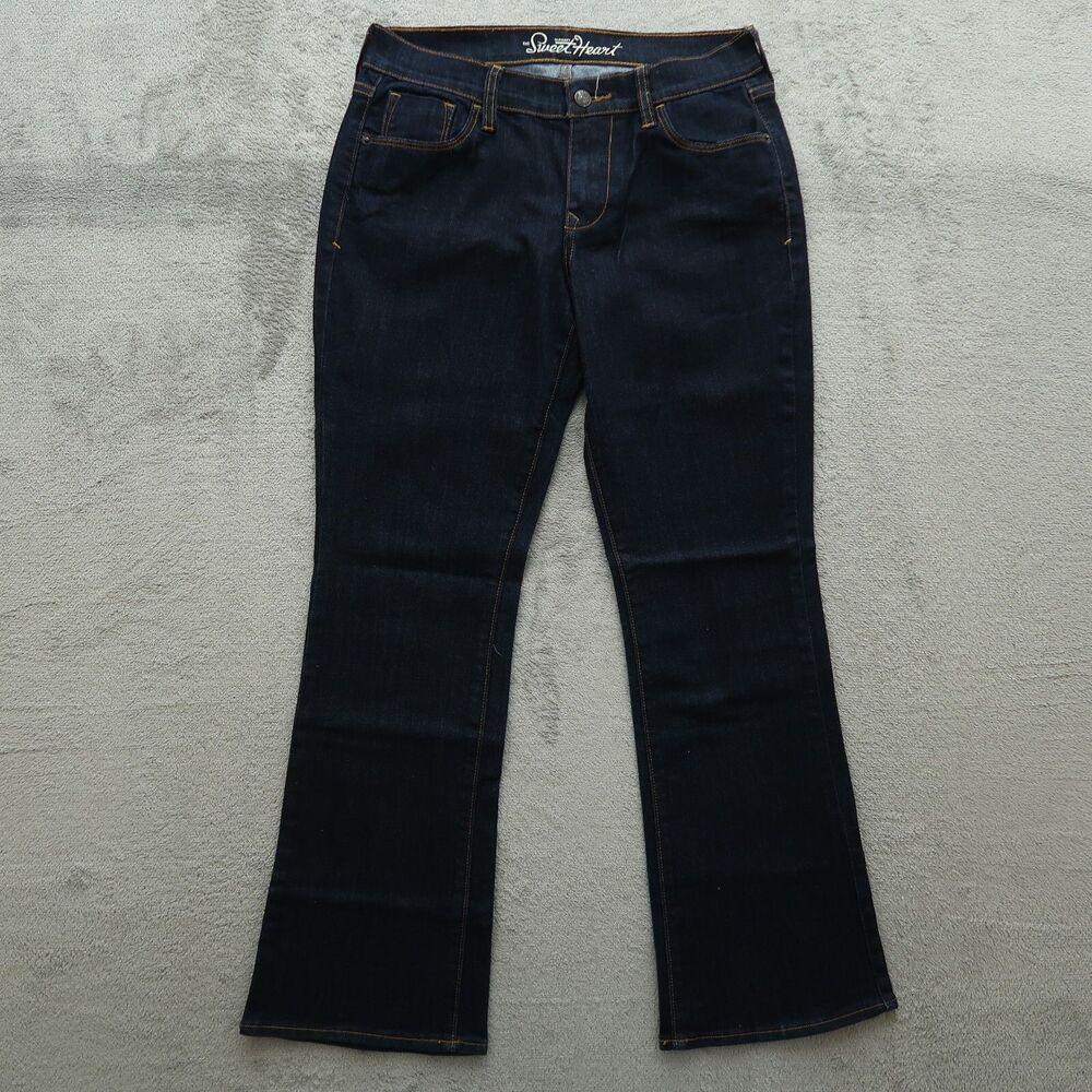 Old Navy Jeans Women's 4S Blue Low-Rise Sweetheart Bootcut Denim 28.5" Inseam